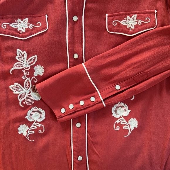 Stetson Western Shirt with Pearl Snaps - Picture 4 of 6